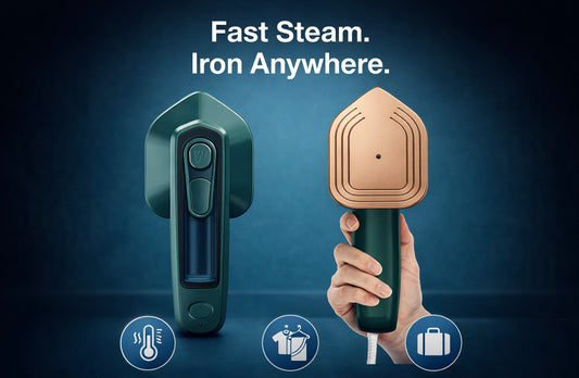 Portable Steam Iron for Clothes – Compact, Powerful & Travel-Ready