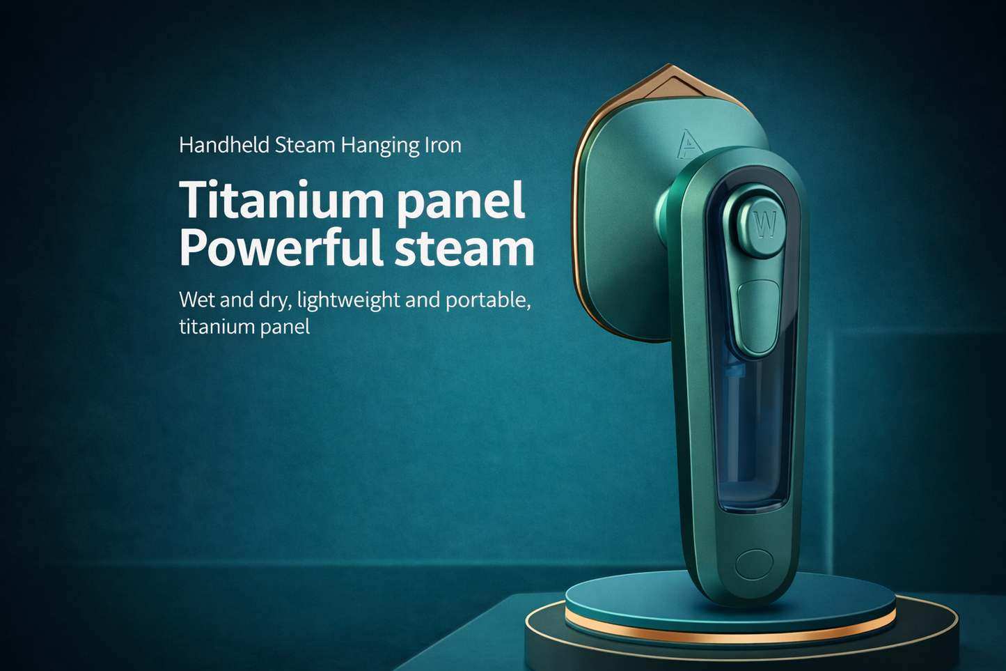 Portable Steam Iron for Clothes – Compact, Powerful & Travel-Ready